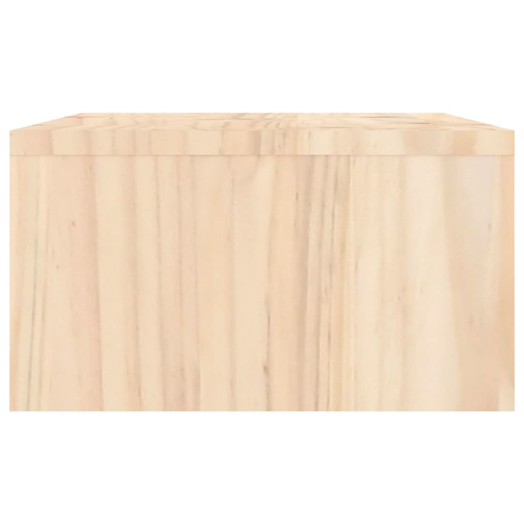 tömör fenyőfa monitorállvány 100x27x15 cm