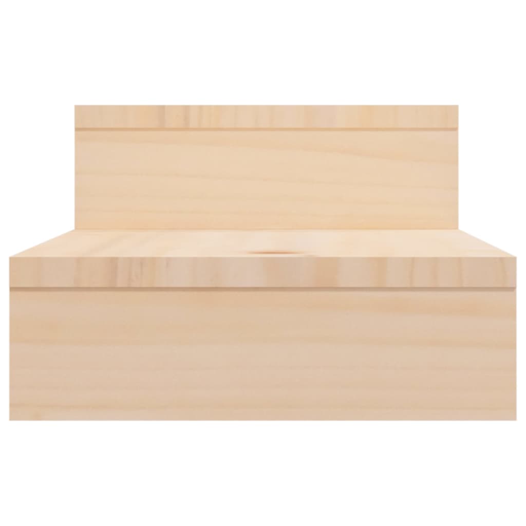 tömör fenyőfa monitorállvány (52-101) x 22 x 14 cm
