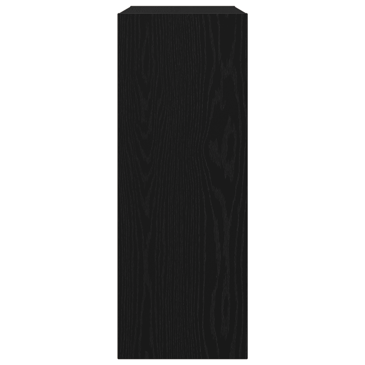 fekete tölgy konzolasztal - 78x30x80 cm - Műanyagfából készült
