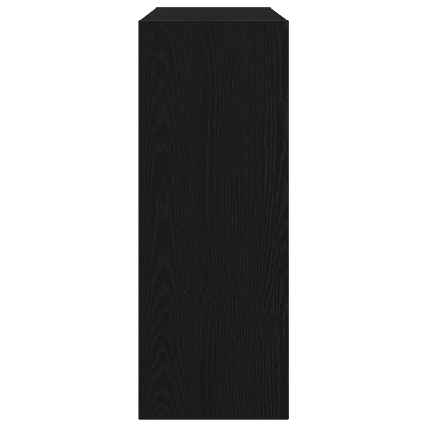 Fekete Tölgy Konzolasztal 105x30x80 cm Műanyag